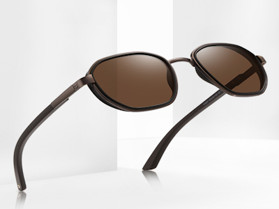 Модные Солнцезащитные Очки С Двойным Лучом Uv400 В Оправе Tr90 Gafas De Sol Уличные Классические Поляризационные Солнцезащитные Очки В Стиле Ретро