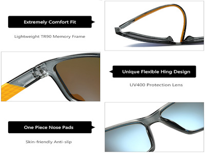 2025 New Design Oculos De Sol Colorful Outdoor Cycling Polarized Sunglass Men
