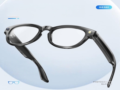 New Ai Shooting Smart Glasses Feature Music Playback And Camera For Video Recording Uv400 Smart Glasses With Camera